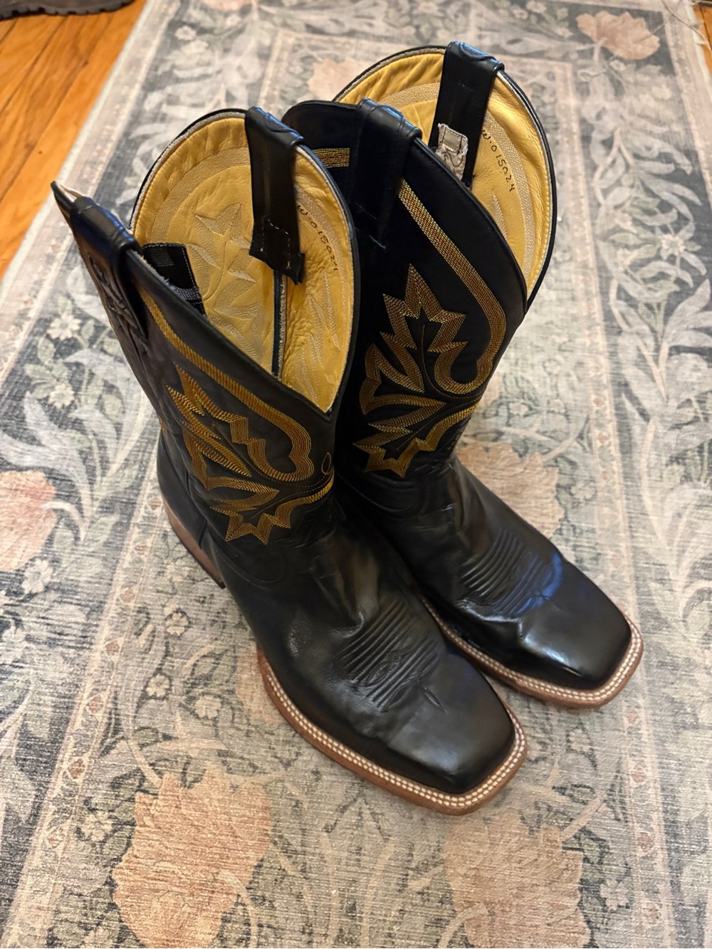 Rod Patrick buffalo calf boots